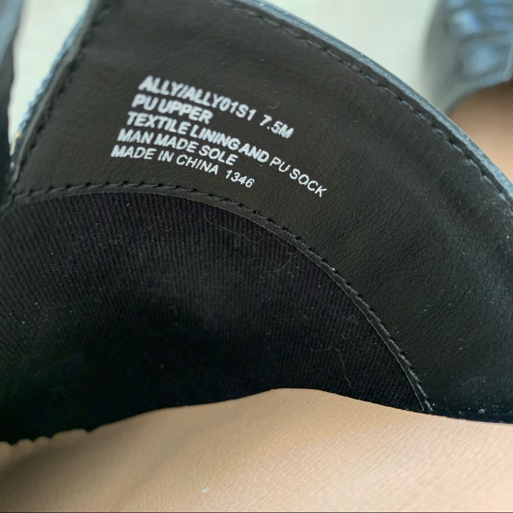 Steve Madden Ally Mules Flats croc - Picture 4 of 5